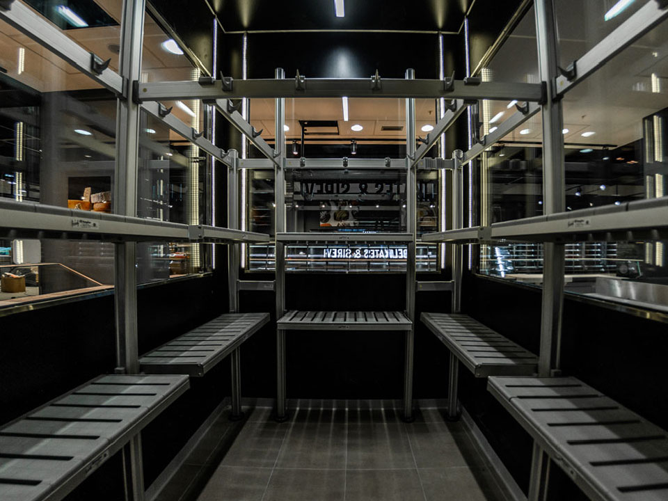 Cold Room Shelves